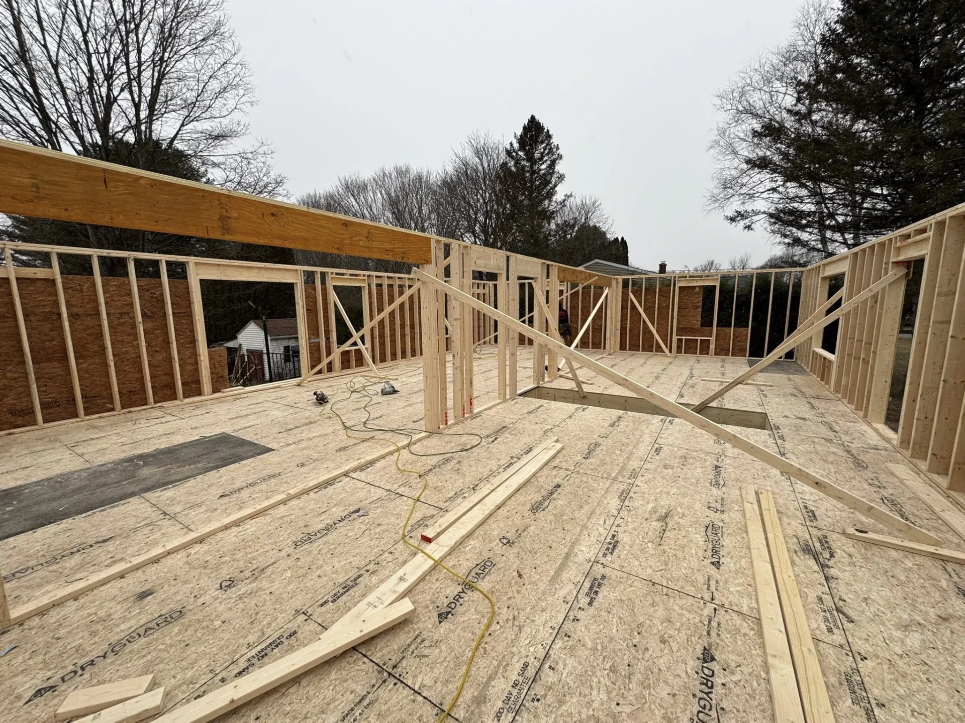 Home addition construction in Farmington CT